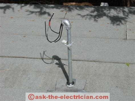 electrical cut off box on roof|electrical conduit roof.